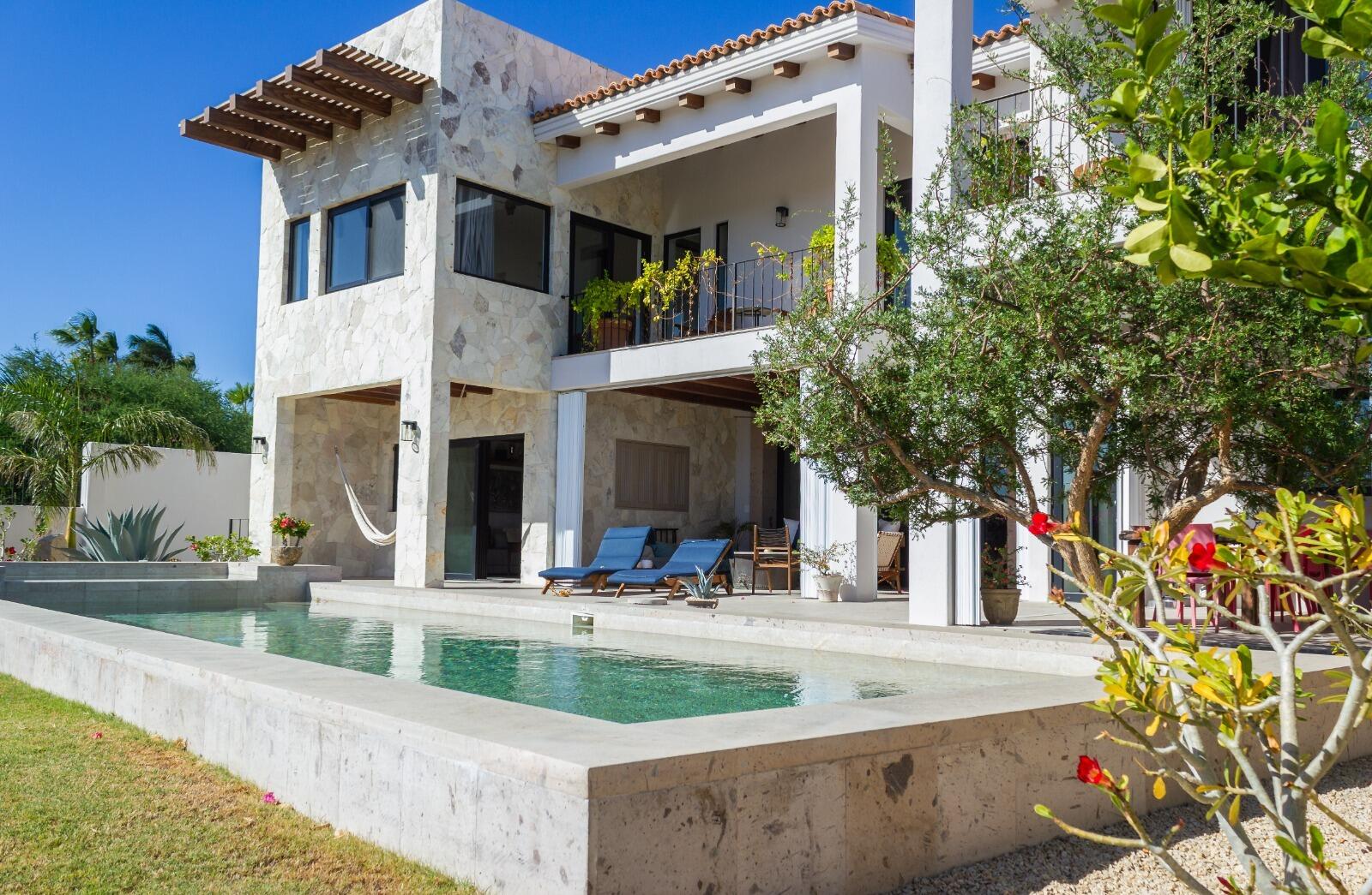 Los Cabos Luxury Palmilla Estates Welcome to the epitome of opulence and functionality! This sprawling 5-bedroom, 6-bathroom estate nestled in the prestigious Palmilla Estates offers an unparalleled blend of elegance and efficiency.Bedrooms: Five spacious bedrooms designed for comfort and privacy, providing ample space for relaxation and rejuvenation.Bathrooms: Six beautifully appointed bathrooms, each exuding sophistication and convenience.Efficient Design: Meticulously crafted to embrace modern efficiency without compromising on luxury, ensuring sustainability and cost-effectiveness.3-Car Garage: A generous three-car garage providing secure parking and ample storage space for your vehicles and belongings. for sale