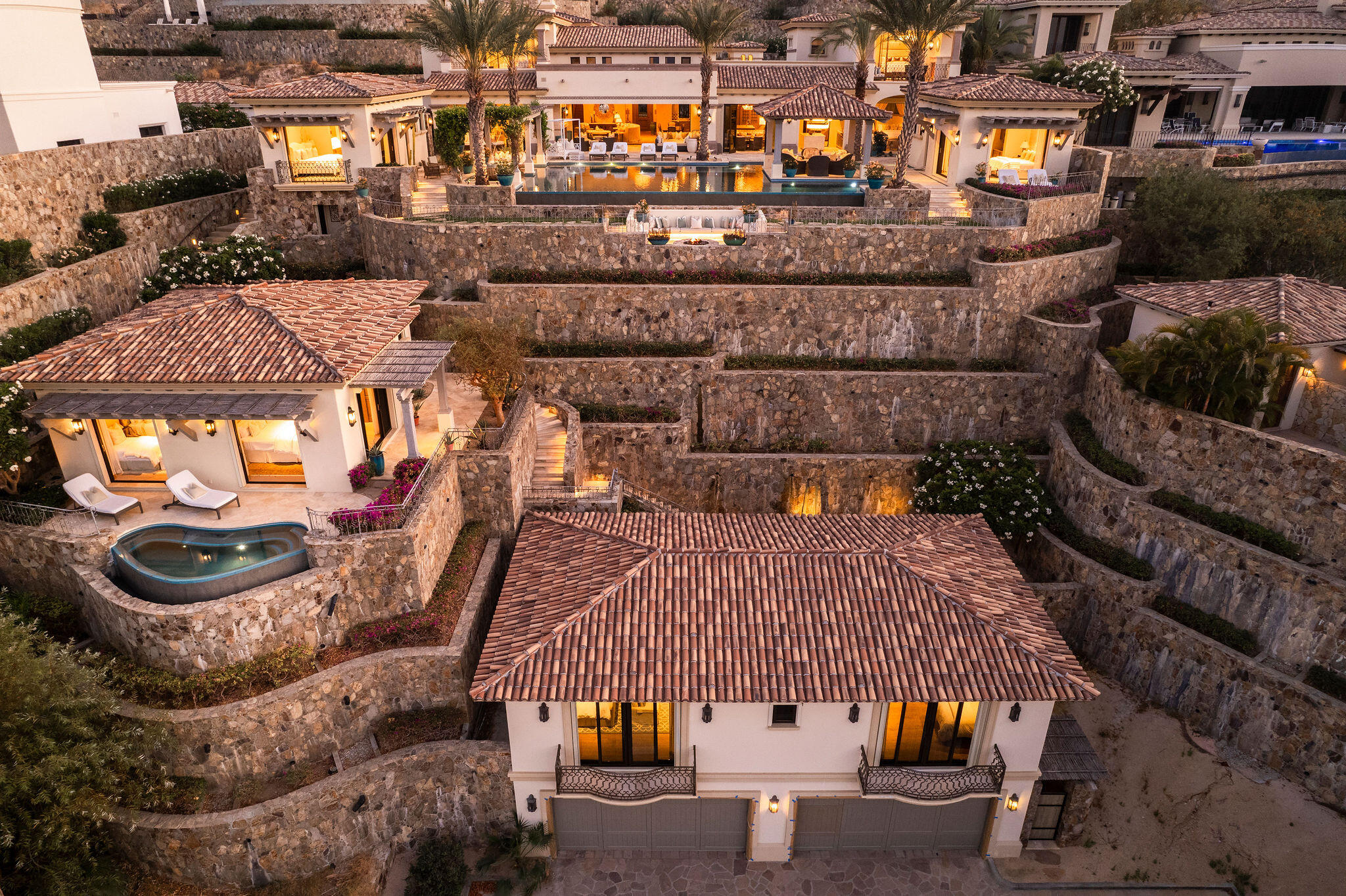 Los Cabos Luxury Brisas Experience coastal luxury in this stunning new-construction residence located within the exclusive gated community of Cabo Del Sol. Positioned on one of the most coveted streets in Las Brisas, this fully funded home offers breathtaking for sale