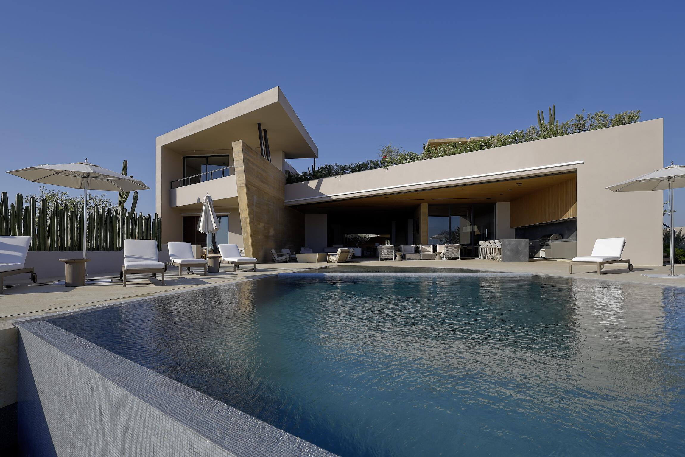 Los Cabos Luxury Espiritu Del Mar This two story home is located within the exclusive gated community of Espiritu. The entrance surrounded by the interior courtyard will welcome you home; at the lower level a mesmerizing for sale