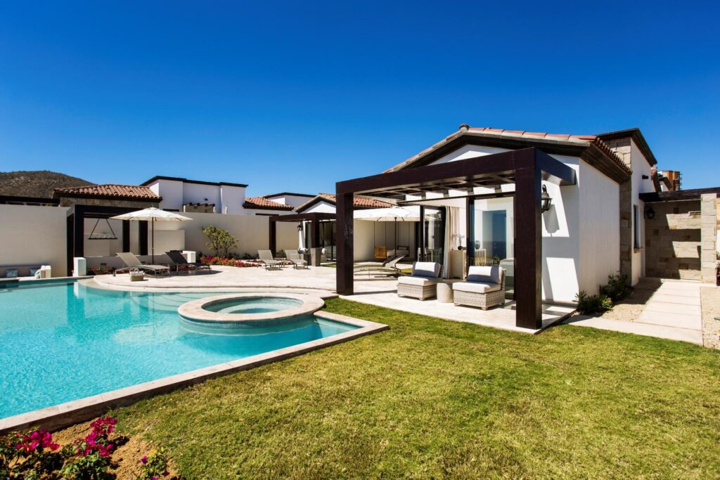 Los Cabos Luxury Pedregal Csl Set high above Pedregal, overlooking all Cabo San Lucas, Villa Leonetti reigns as the property with the most breathtaking panoramic – Espejo 4 bedroom estate home, Pacific, BS