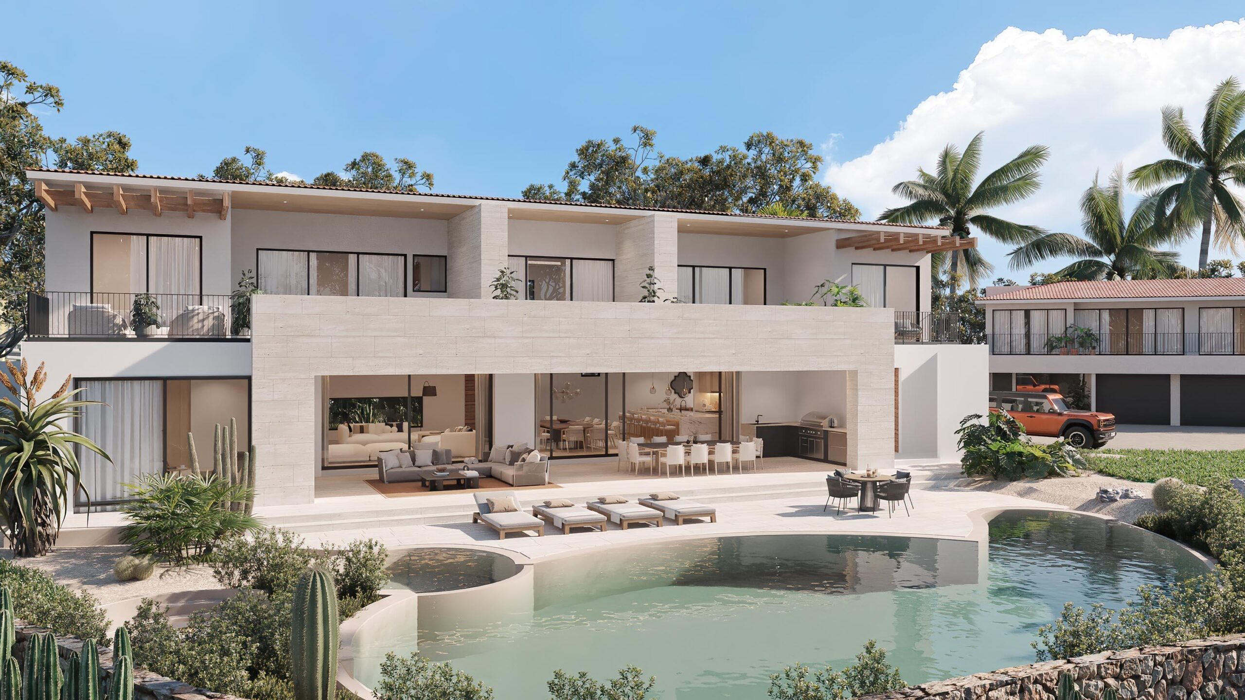 Los Cabos Luxury Pedregal Csl Set high above Pedregal, overlooking all Cabo San Lucas, Villa Leonetti reigns as the property with the most breathtaking panoramic for sale